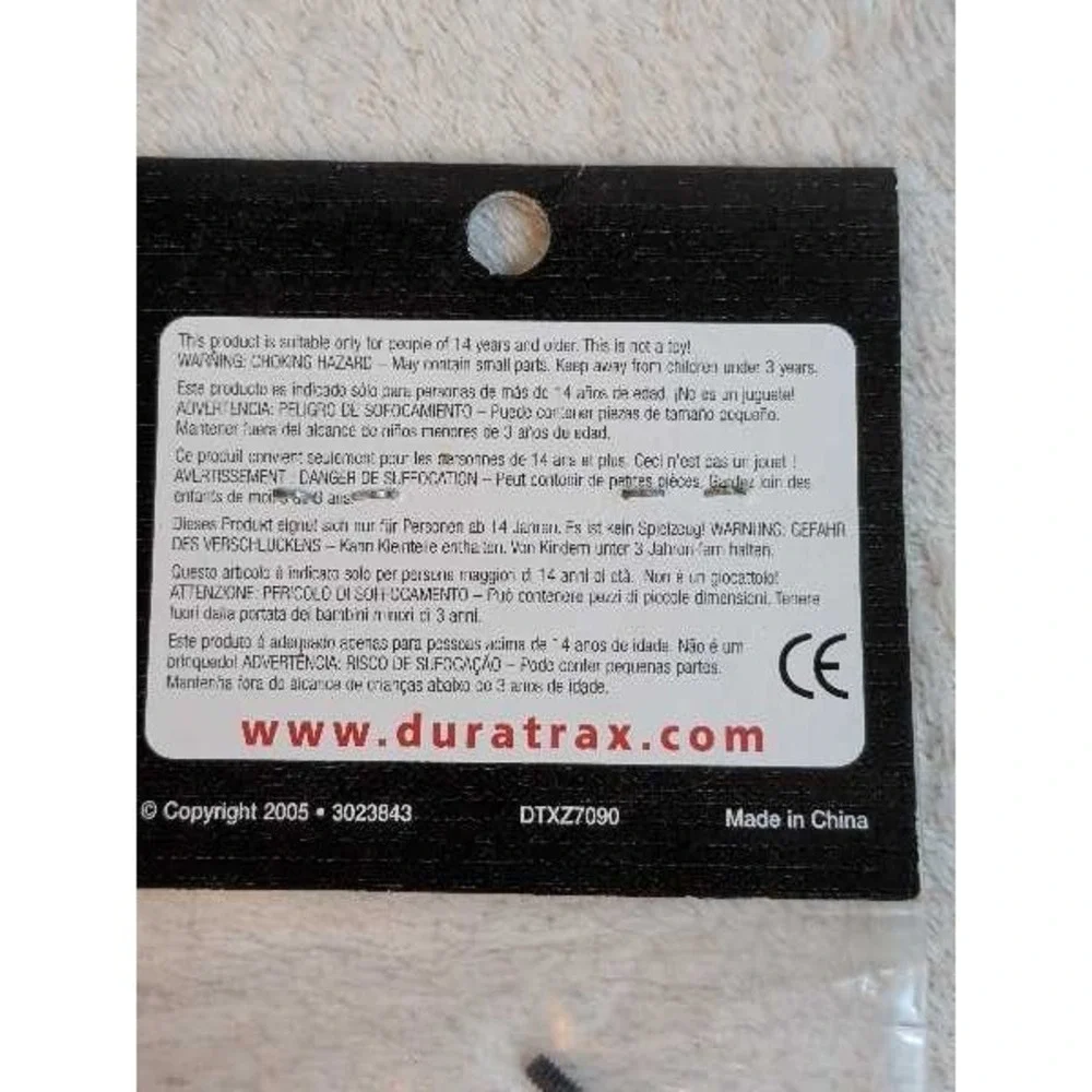 Duratrax DTXC8636 Screw 4-40 x 1/2 Cap Screws (10) RC Parts